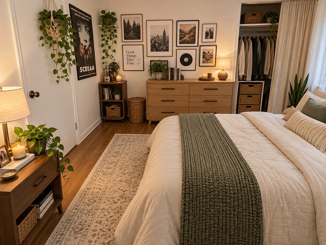 Same room cleaned by AI