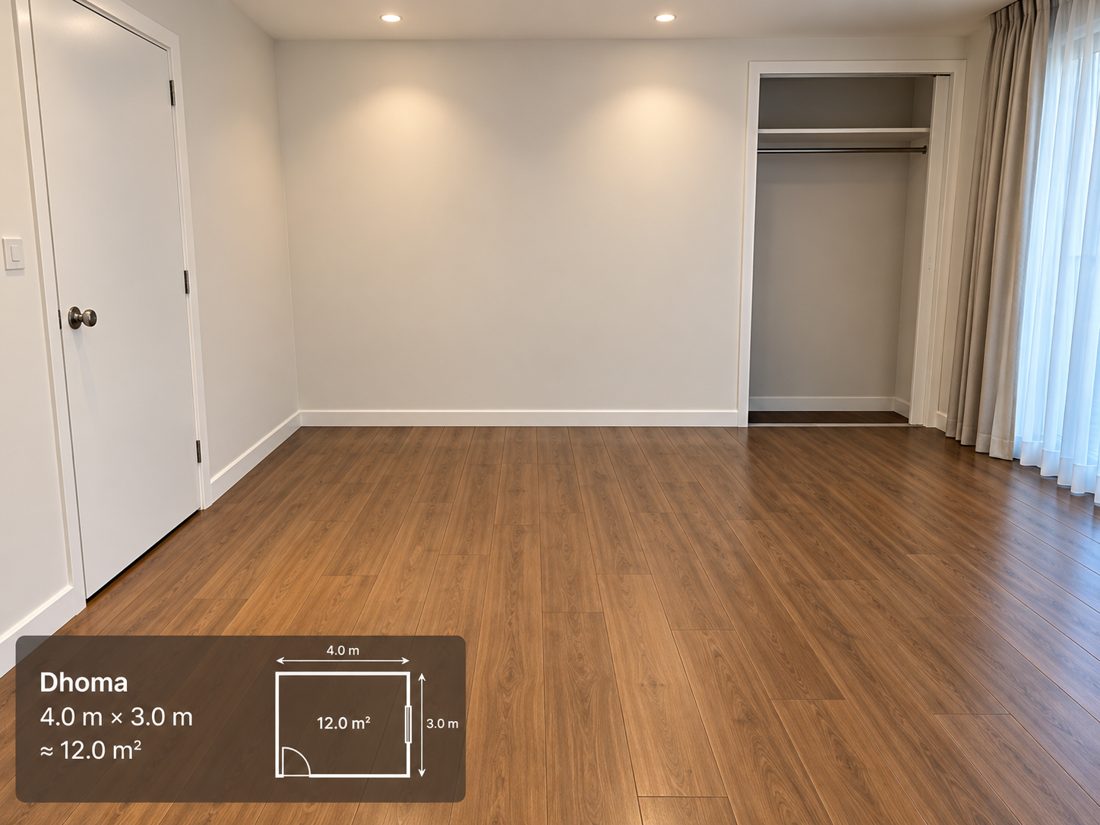 Automatic room measurement